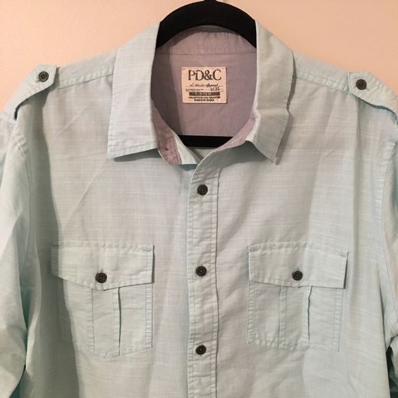 PD&C Shirts | Pd C Mens Button Down | Poshmark